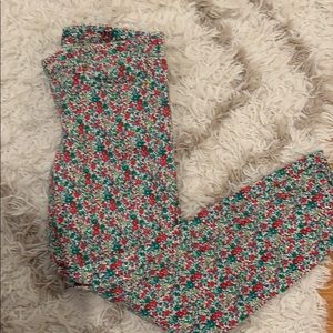 Liberty of London floral toothpick pants